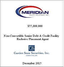 GSS Capital Group selected transaction — Meridian2