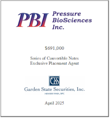 GSS Capital Group selected transaction — Pbi · Apr2025