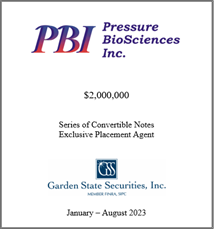 GSS Capital Group selected transaction — Pbi · Janaug2023