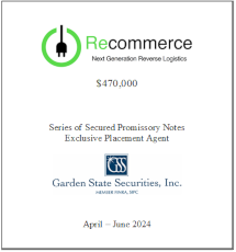 GSS Capital Group selected transaction — Recommerce · Aprjun2024