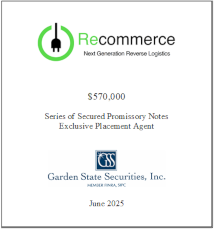 GSS Capital Group selected transaction — Recommerce · Jun2025