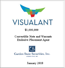 GSS Capital Group selected transaction — Visualant · Jan2018