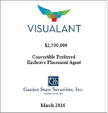 GSS Capital Group selected transaction — Visualant
